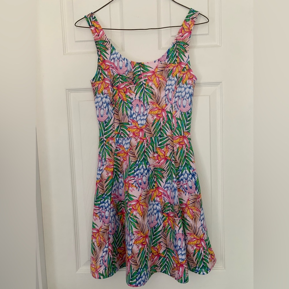 H&M Multicolor Floral Pattern dress